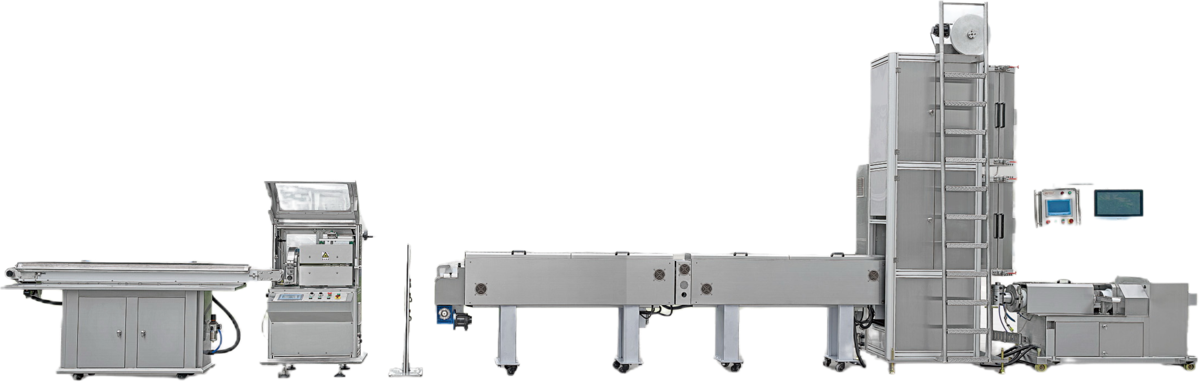 垂直向上矽膠管擠出生產線